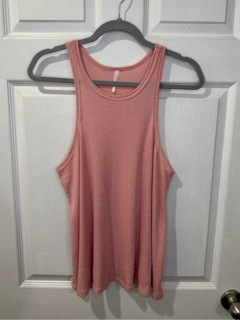 Free People Ribbed Tank racer back